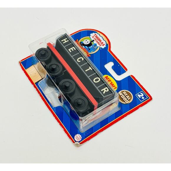 Thomas Wooden Railway Hector Coal Hopper Truck Train LC99048 New Sealed - Picture 5 of 6